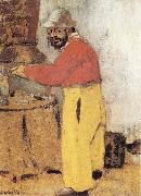 Edouard Vuillard Portrait of Toulouse Lautrec painting